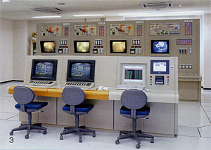 中央制御室の写真